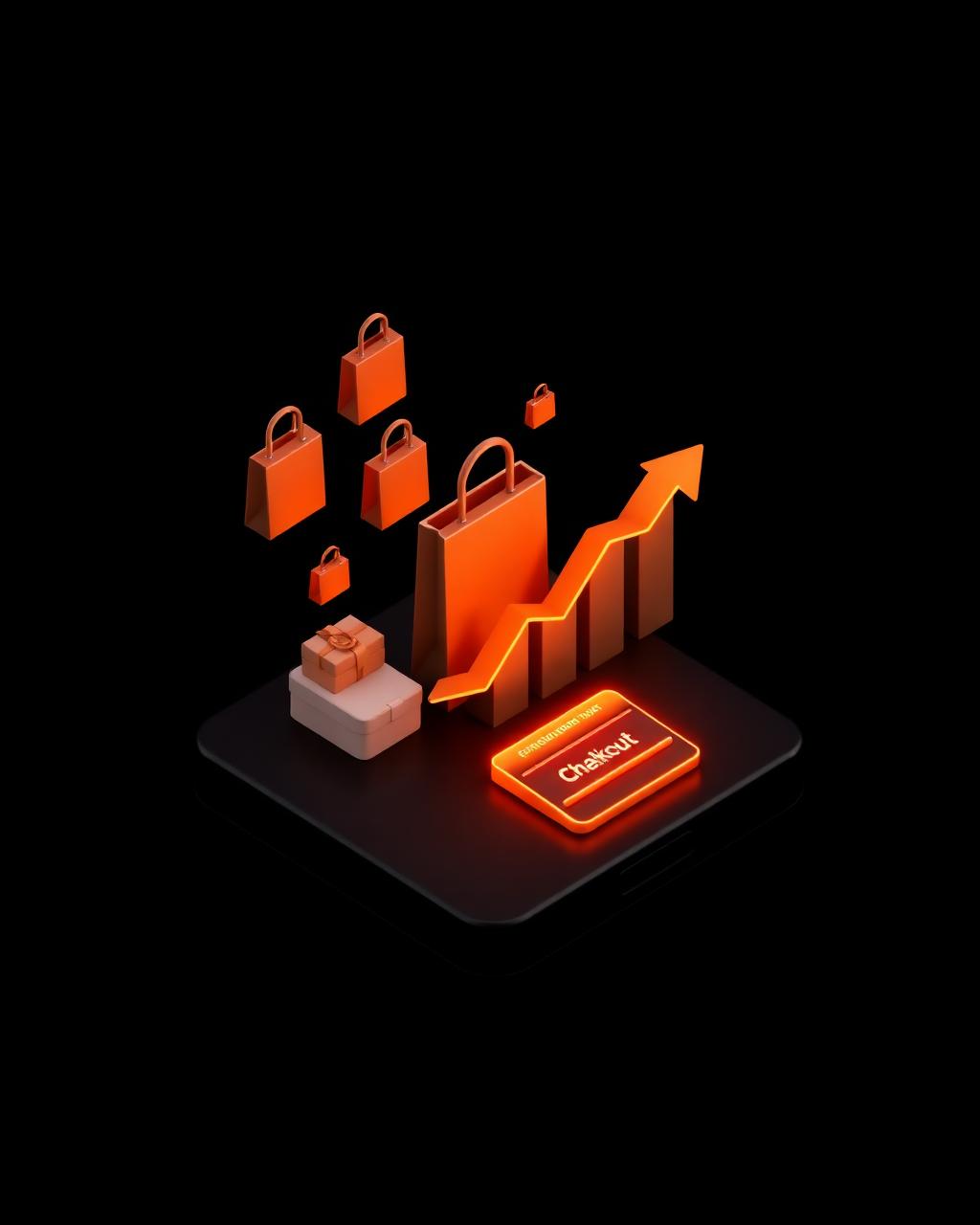 Ecommerce growth dashboard visual